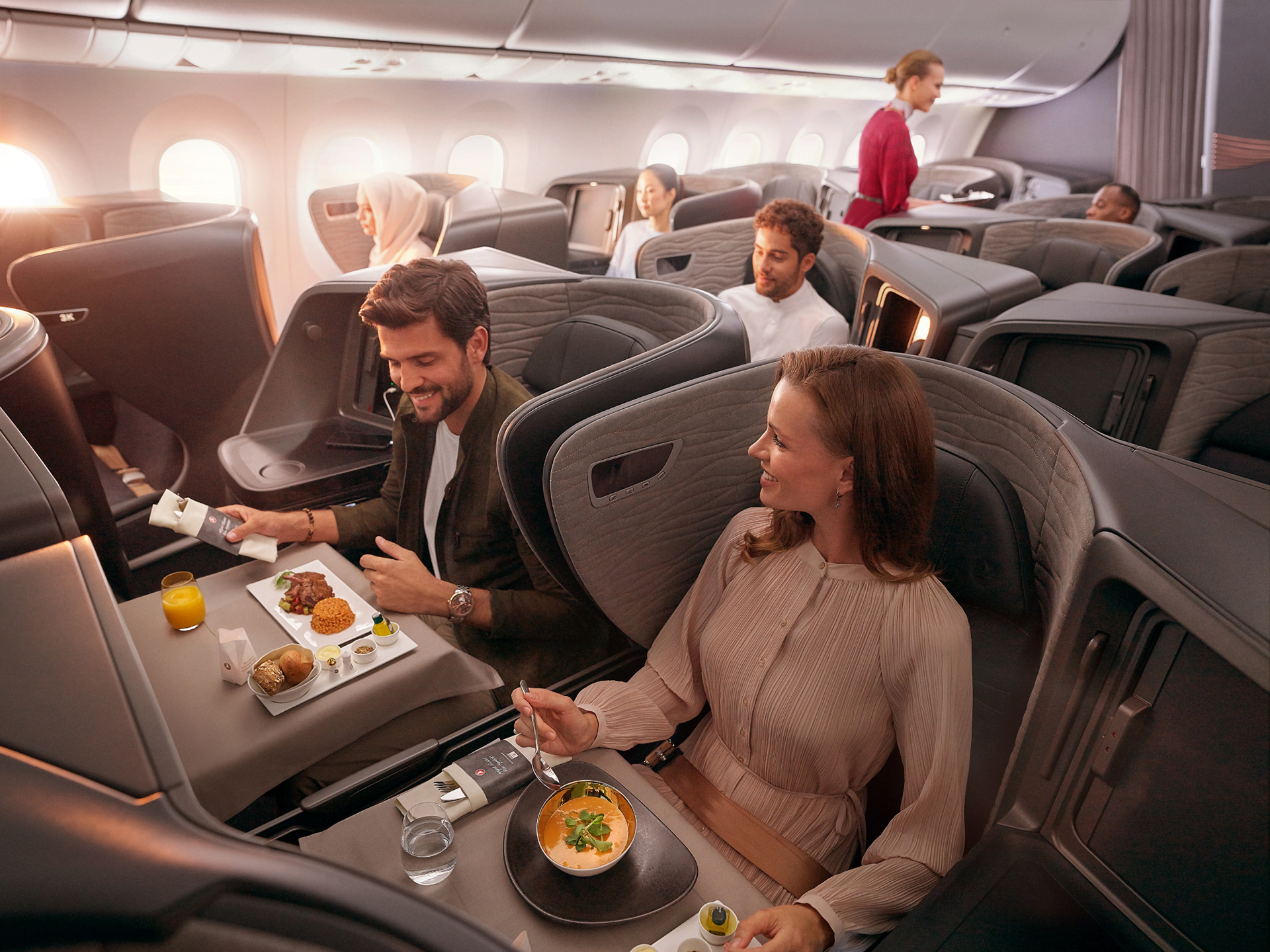 Seattle to Madrid on Turkish Airlines Business Class Round Trip for $2,794