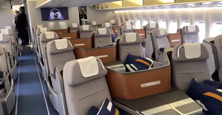 Business Class from Amsterdam to Nigeria