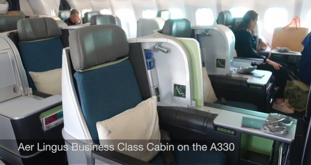 Business Class Award Seats to Ireland