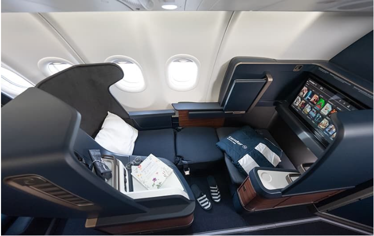 Business Class from Frankfurt to Cancún