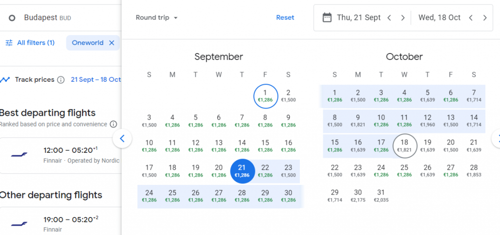 Business Class to India from Europe