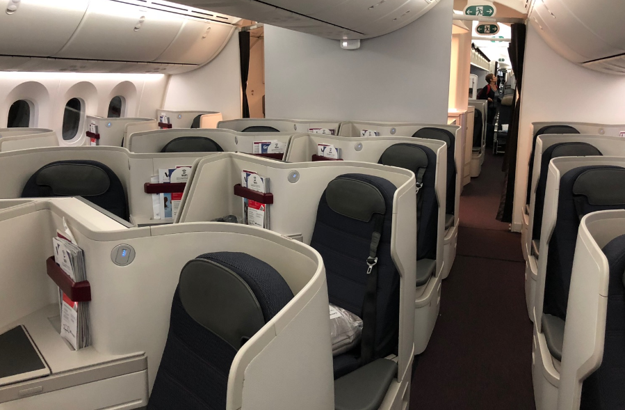 Business Class from Canada to Argentina