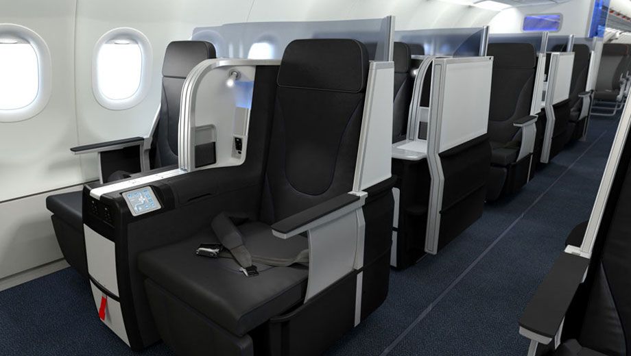 Business Class from New York to Seattle