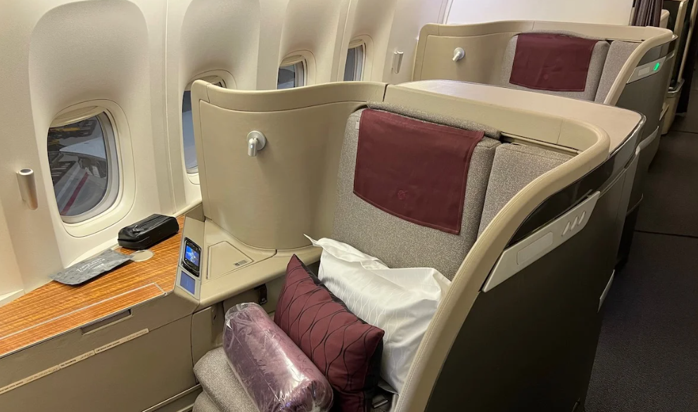 First Class from Egypt to Hong Kong