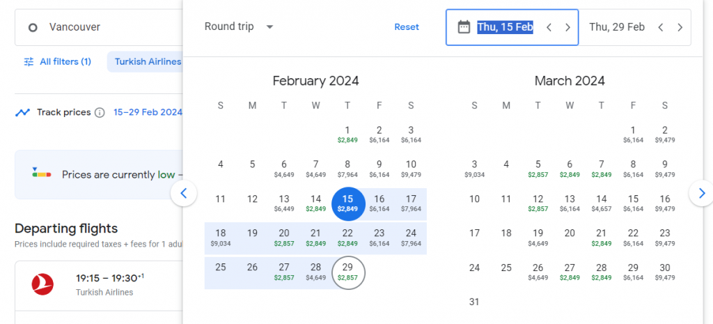 Business Class from Western Canada to Hungary