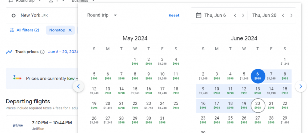 JetBlue Mint Business Class Coast to Coast