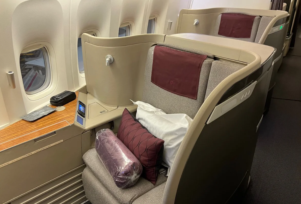 FIRST CLASS from Cairo to Hong Kong