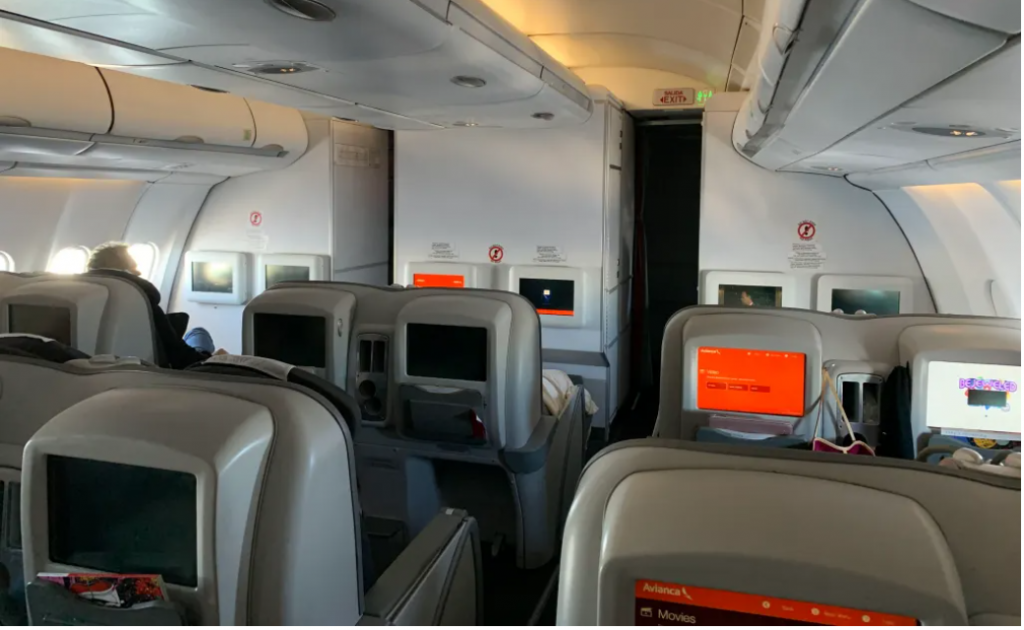 Business Class from California to Brazil