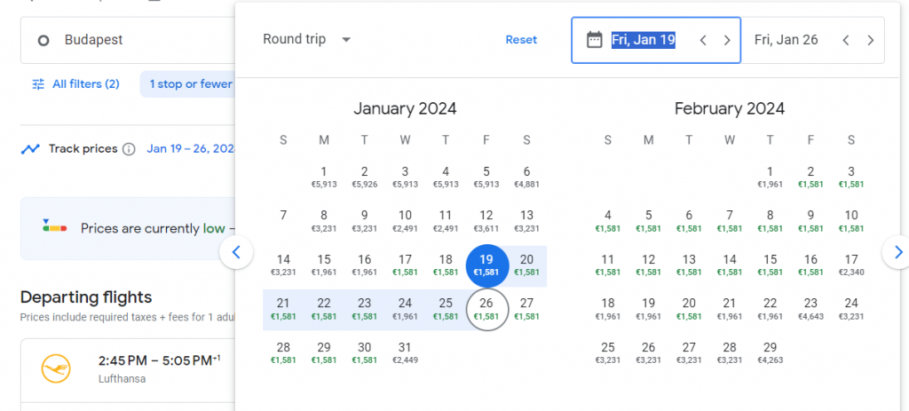 Business Class from Budapest to Hong Kong