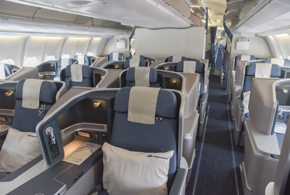 Business Class nonstop from Middle East to the Philippines