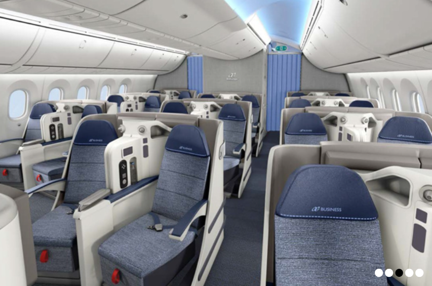 Business Class from Germany to Cancun