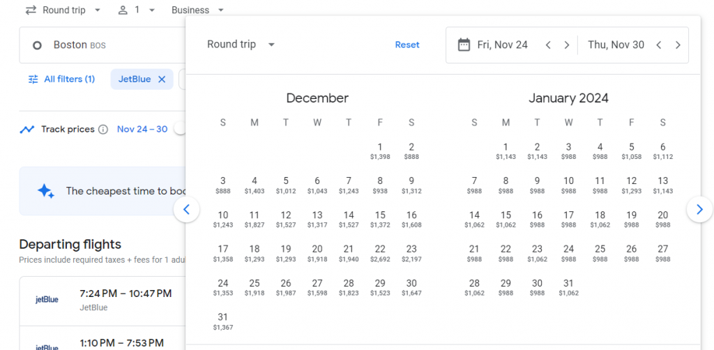 JetBlue Mint Business Class Nonstop Coast to Coast