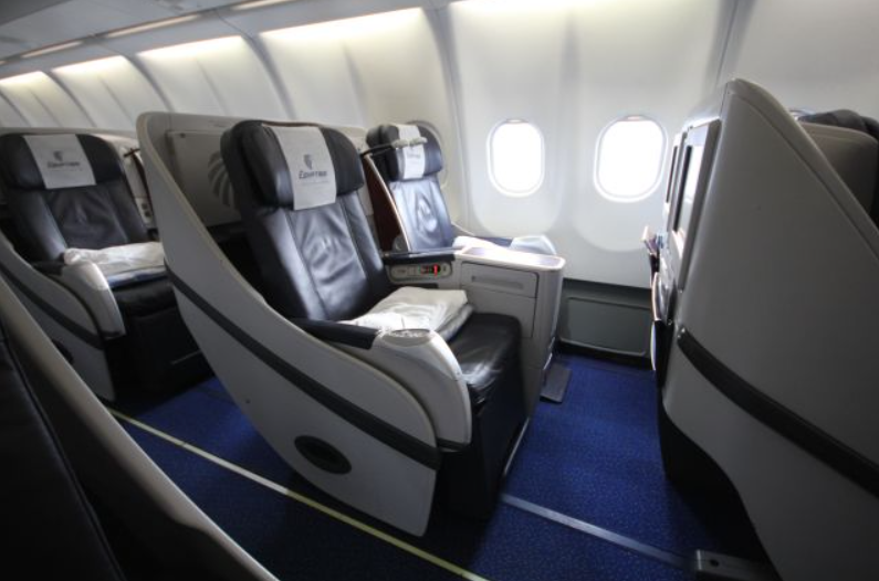 Business Class from Vienna to South Africa