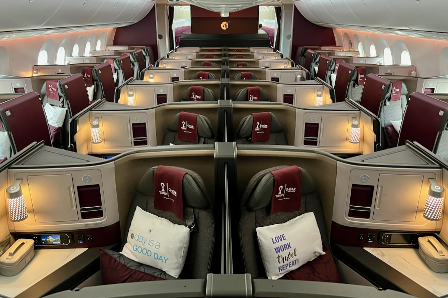 5* Business Class Suite from Norway to Middle East