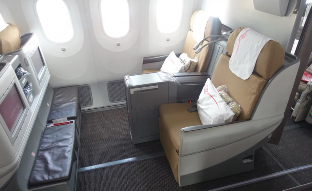 Business Class from Amsterdam to Cape Town