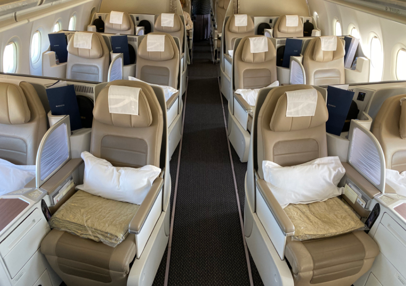 Business Class from India to Rome