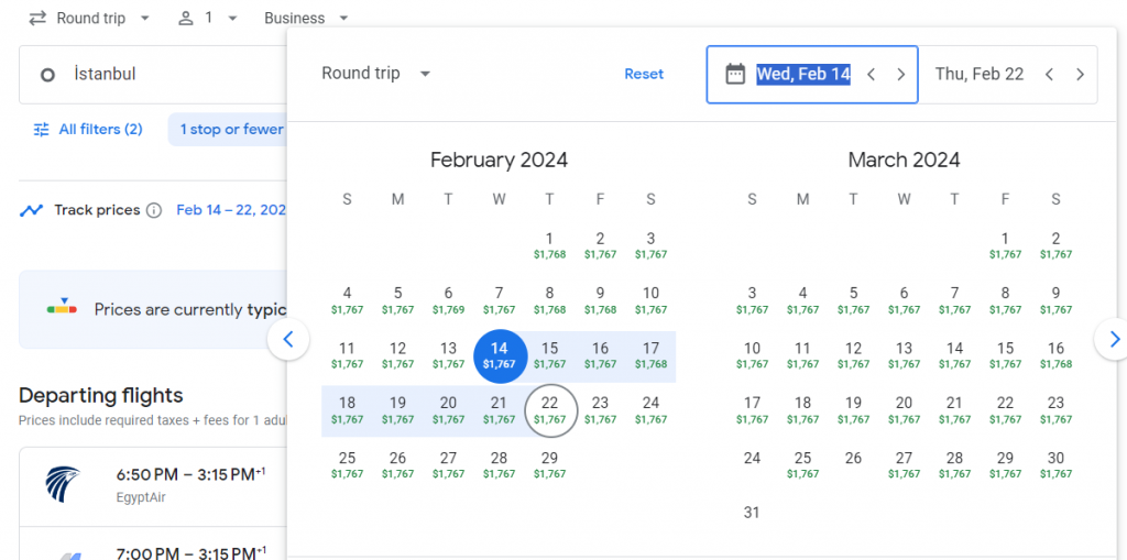 Business Class from Istanbul to China