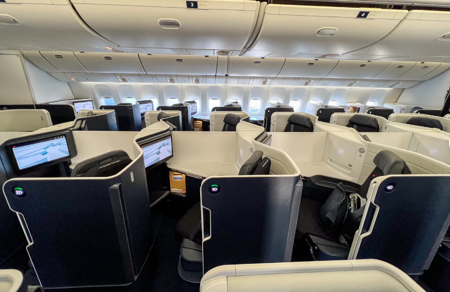 Business Class Suite from Madrid to Rio De Janeiro