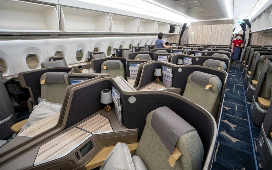 Business Class from Norway to Shanghai