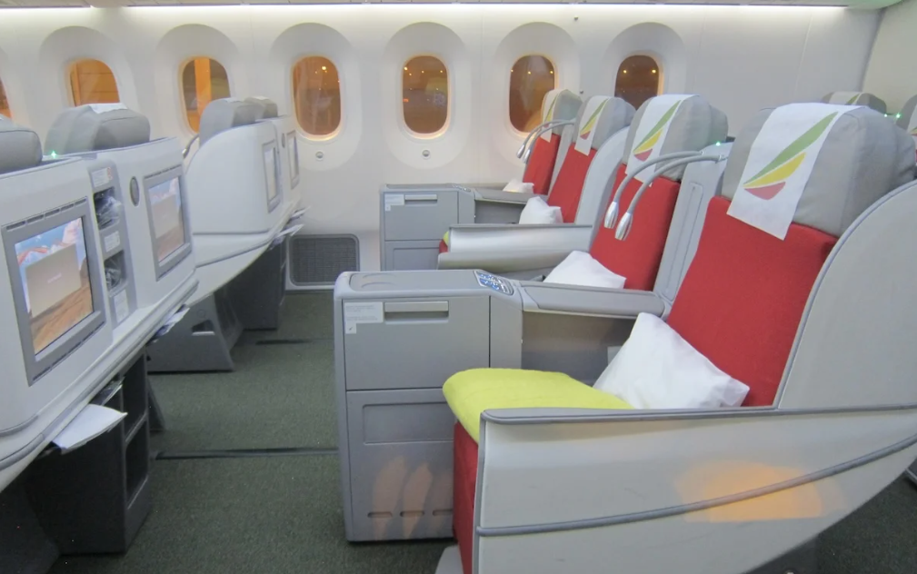 Business Class from New York to Nigeria