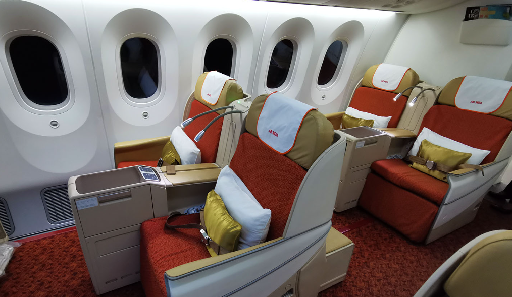 Business Class from London to India