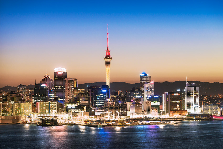 Business Class from Tokyo to New Zealand