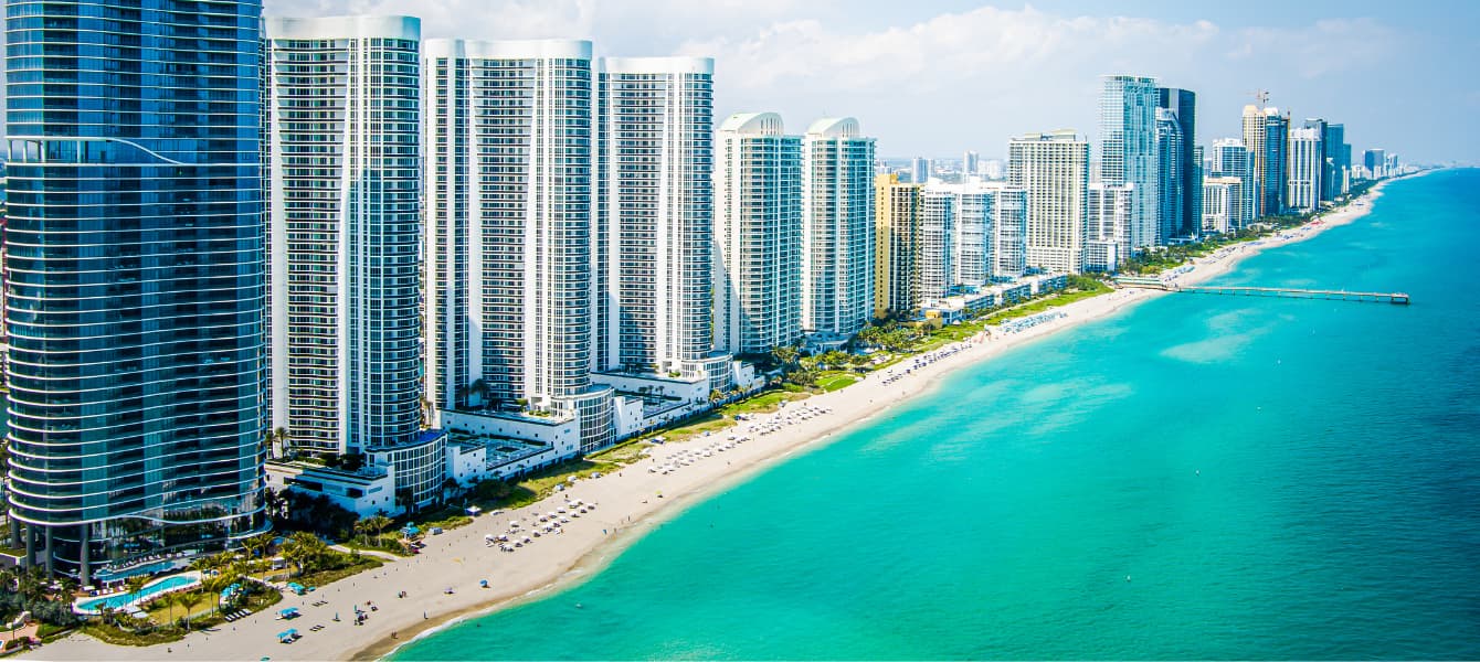 Business Class from Dublin to Miami for €1,641 Round Trip on Air Canada