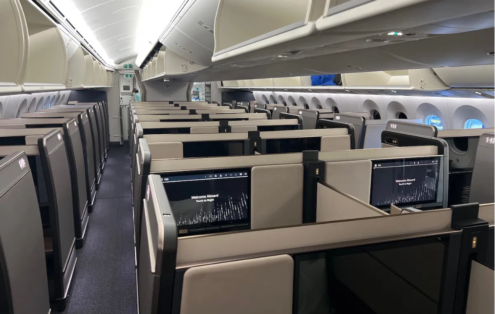 Business Class Suite from Tokyo to Vancouver