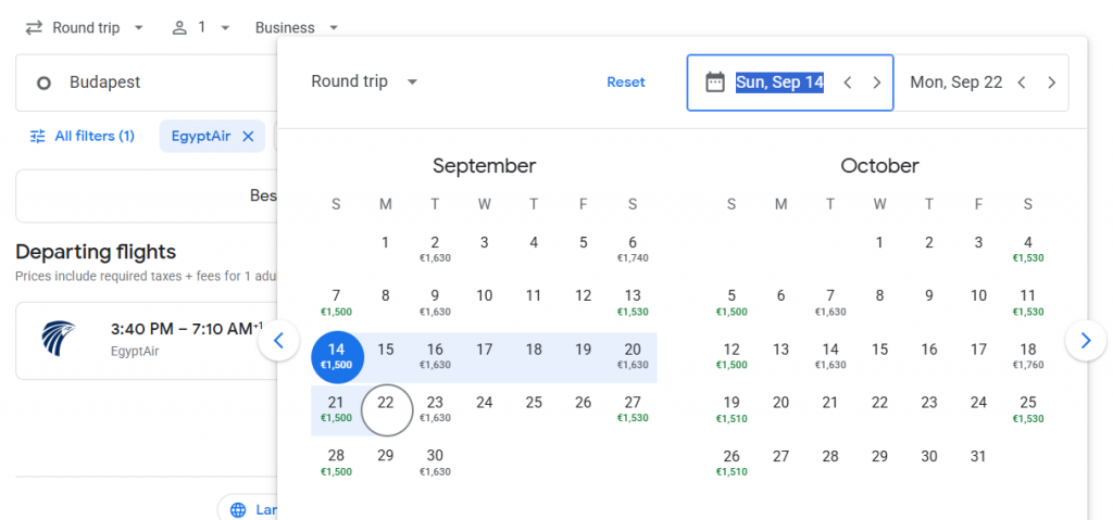 Business Class from Hungary to South Africa