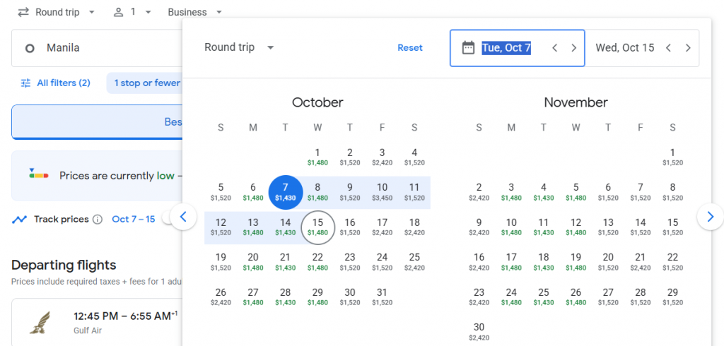 Business Class from Philippines to Frankfurt