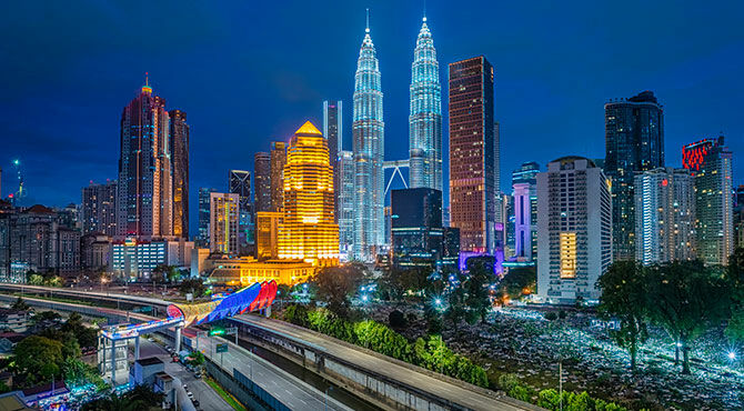 Business Class from Amsterdam to Malaysia for €1,528 Round Trip