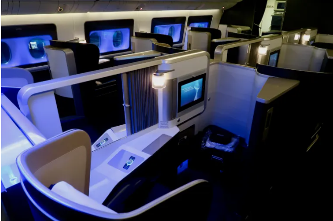 First Class Nonstop from London to New York
