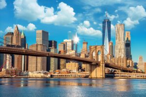 First Class from Amsterdam to New York